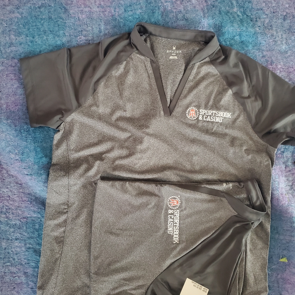 Spyder Charcoal Gray Shirt